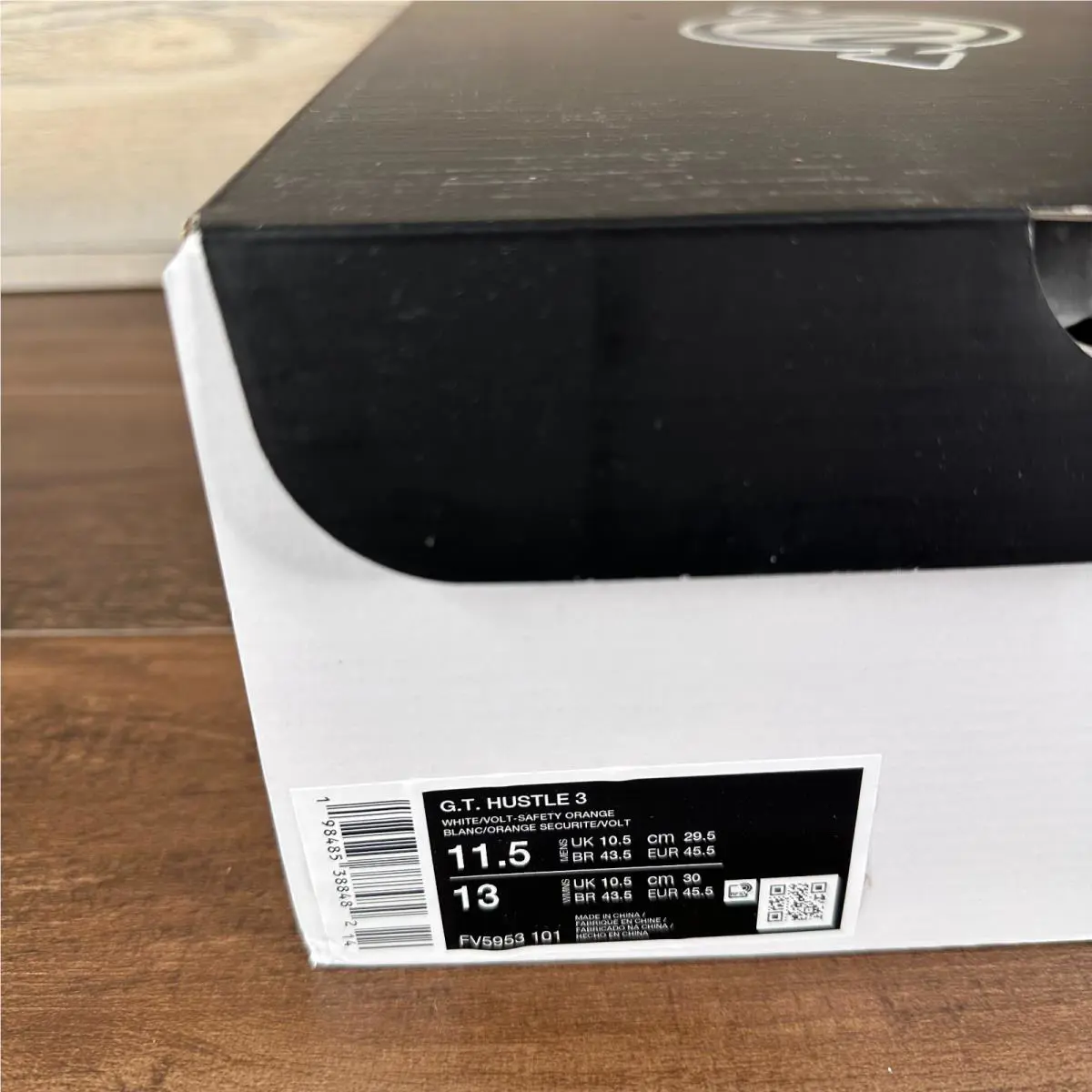 Nike shoes - Nike Zoom GT Hustle 3 - FV5953-101 - White (UPC: 198485388482) 0