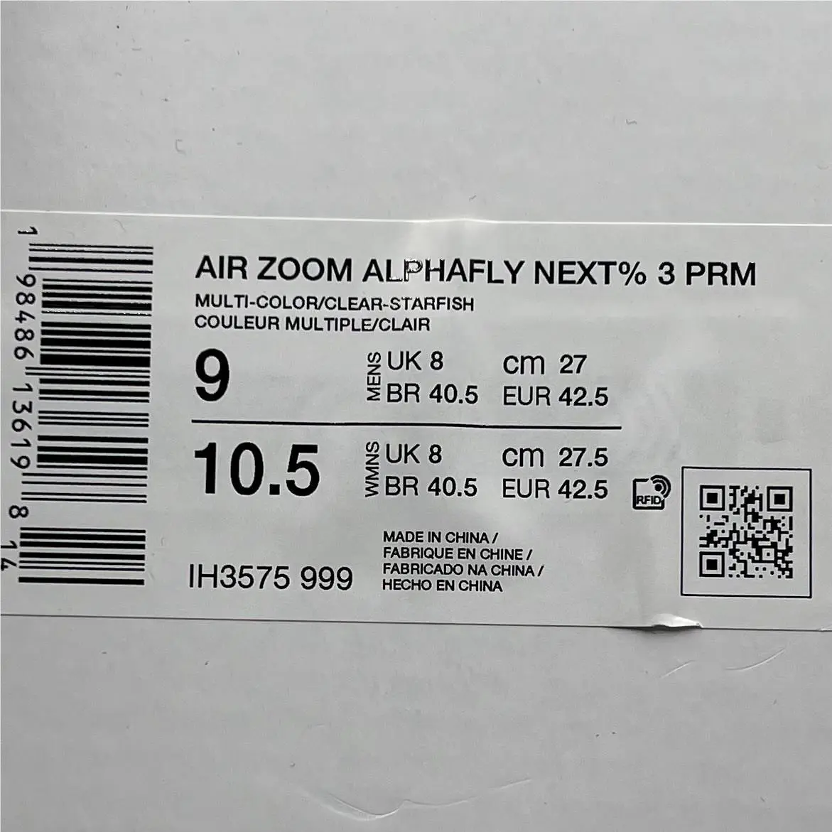 Nike shoes - Nike Air Zoom Alphafly NEXT% 3 - IH3575-999 - Multi-Color 4