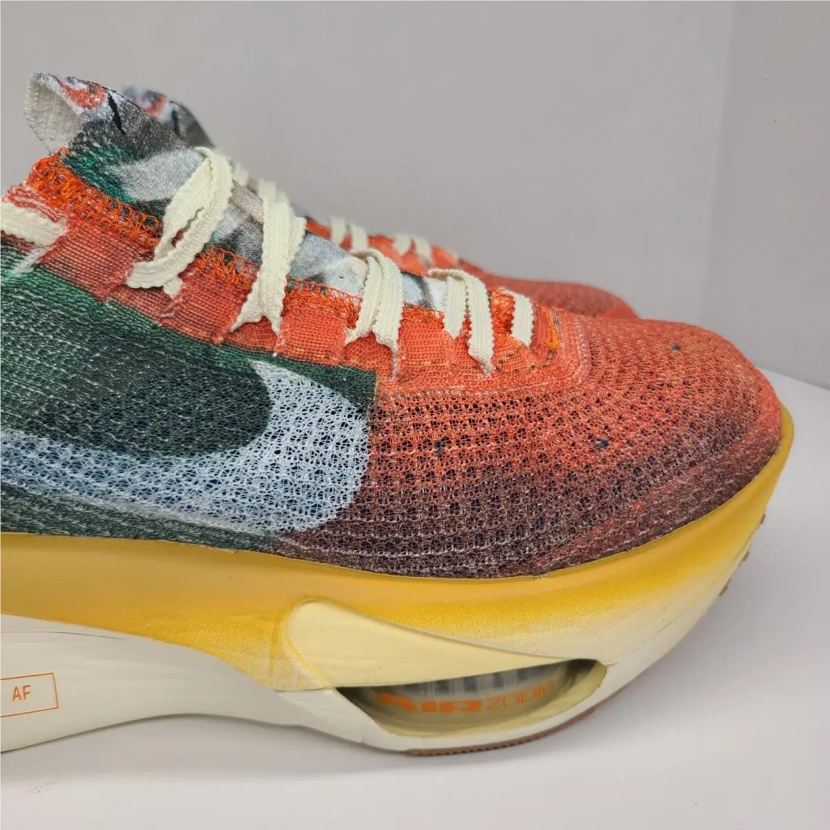 Nike shoes - Nike Air Zoom Alphafly - Air Zoom Alphafly - IH3575-999 - Starfish/Aloe Verde/Clear (UPC: 197863185262) 5