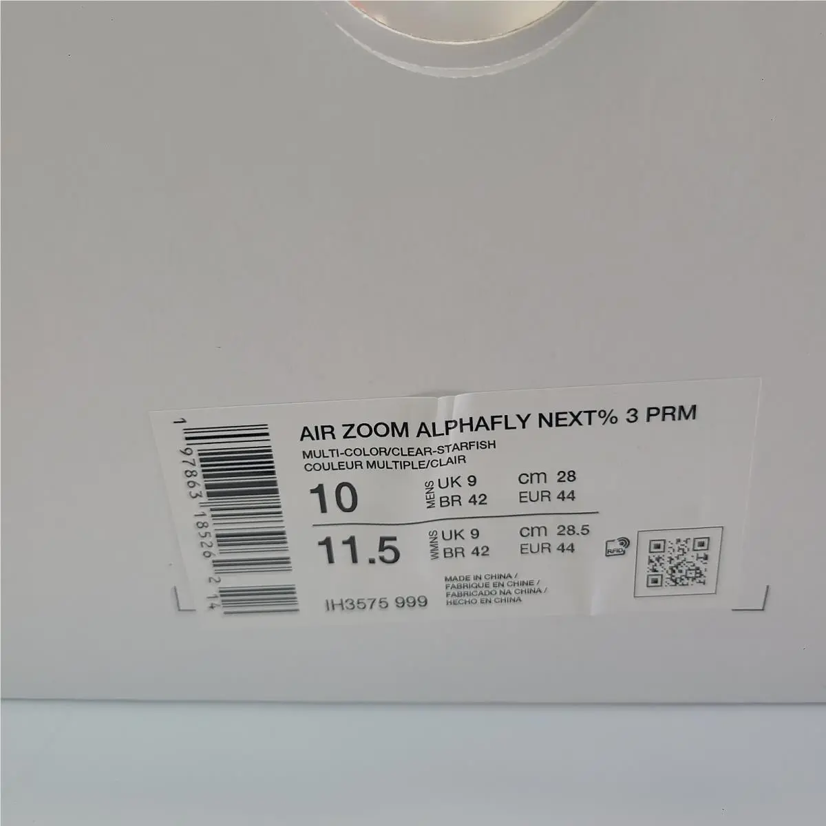 Nike shoes - Nike Air Zoom Alphafly - Air Zoom Alphafly - IH3575-999 - Starfish/Aloe Verde/Clear (UPC: 197863185262) 2