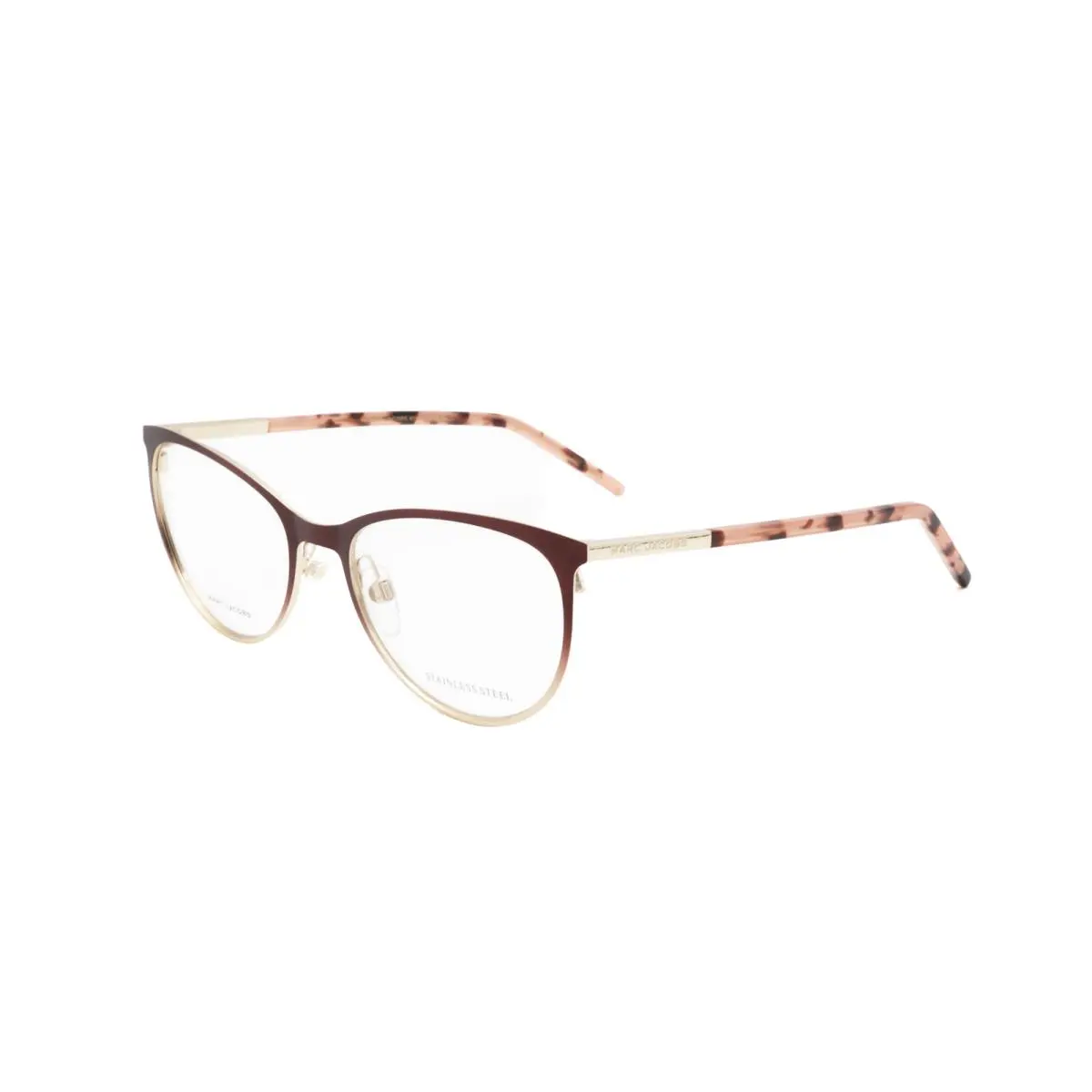 Marc Jacobs Women`s 54mm Matte Brown Gold Opticals MARC708-UFM-54