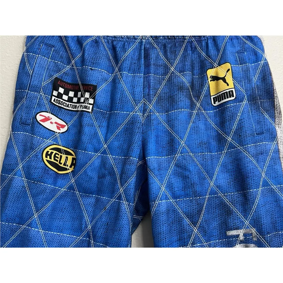 Puma clothing - Puma x A$AP Rocky Quilt Sweat Pants - 631123-01 - Clyde Royal (UPC: 197674636137) 1