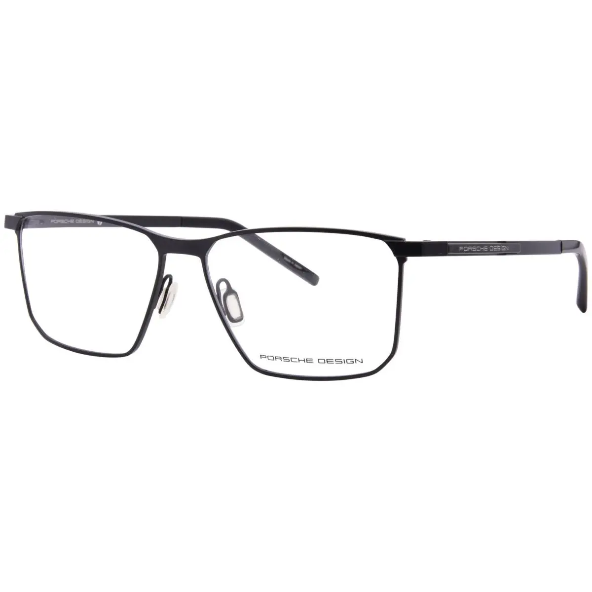 Porsche Design P8773-A Titanium Eyeglasses Men`s Black Full Rim 57mm