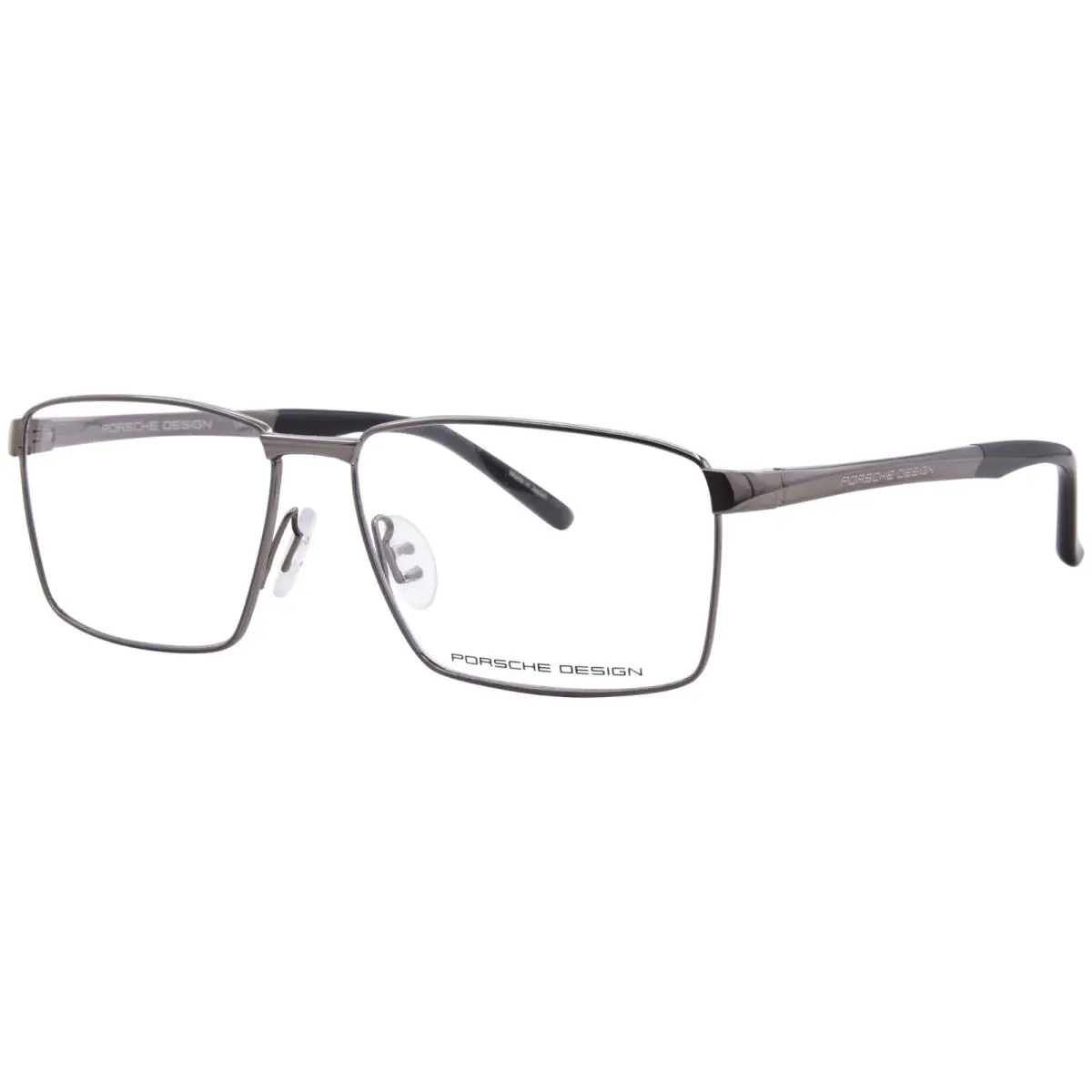 Porsche Design P8777 C000 Eyeglasses Men`s Grey/black Full Rim Square Shape 58mm