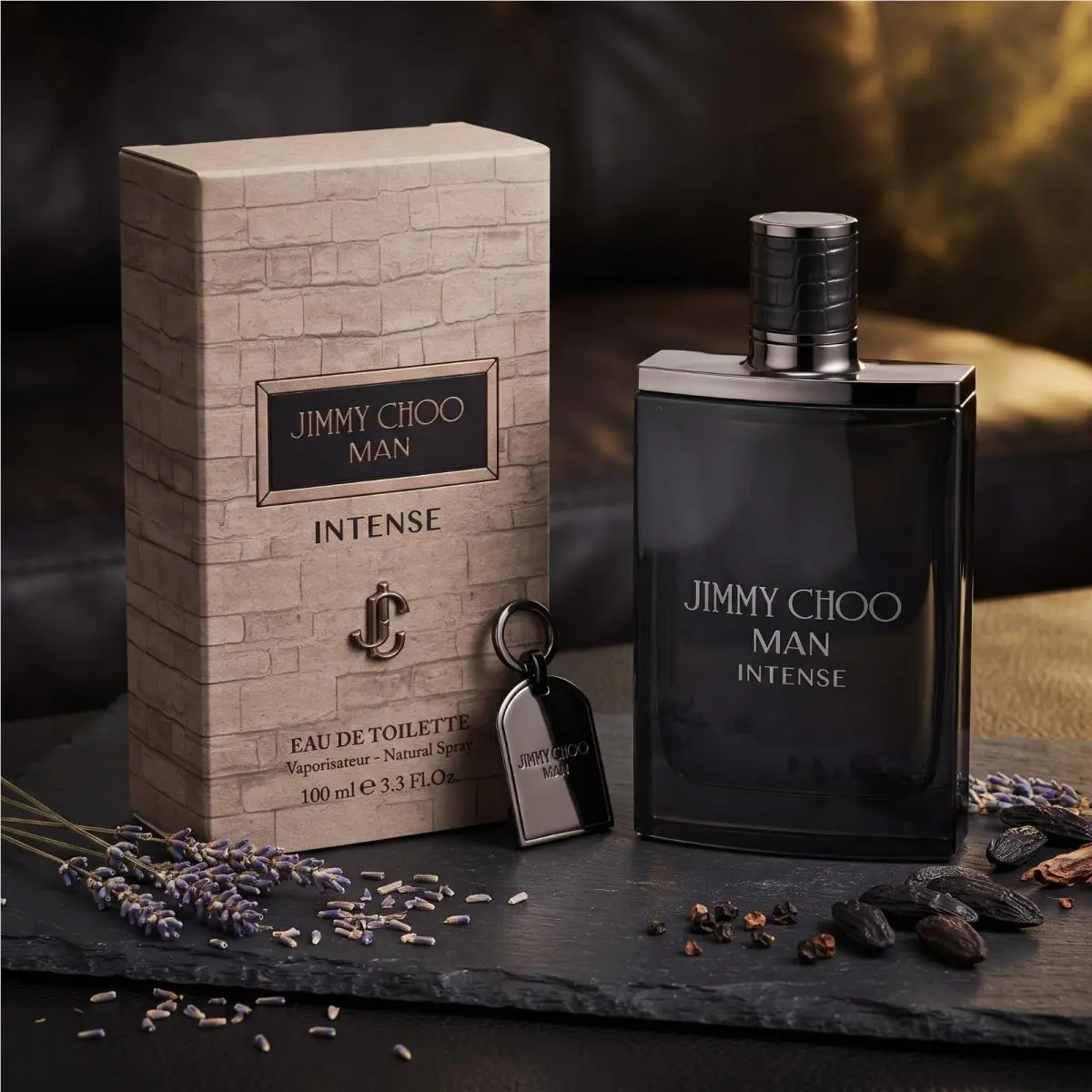 Man Intense Edt 3.3 OZ 100 ML Men IN Brown Box with Cap by Jimmy Choo