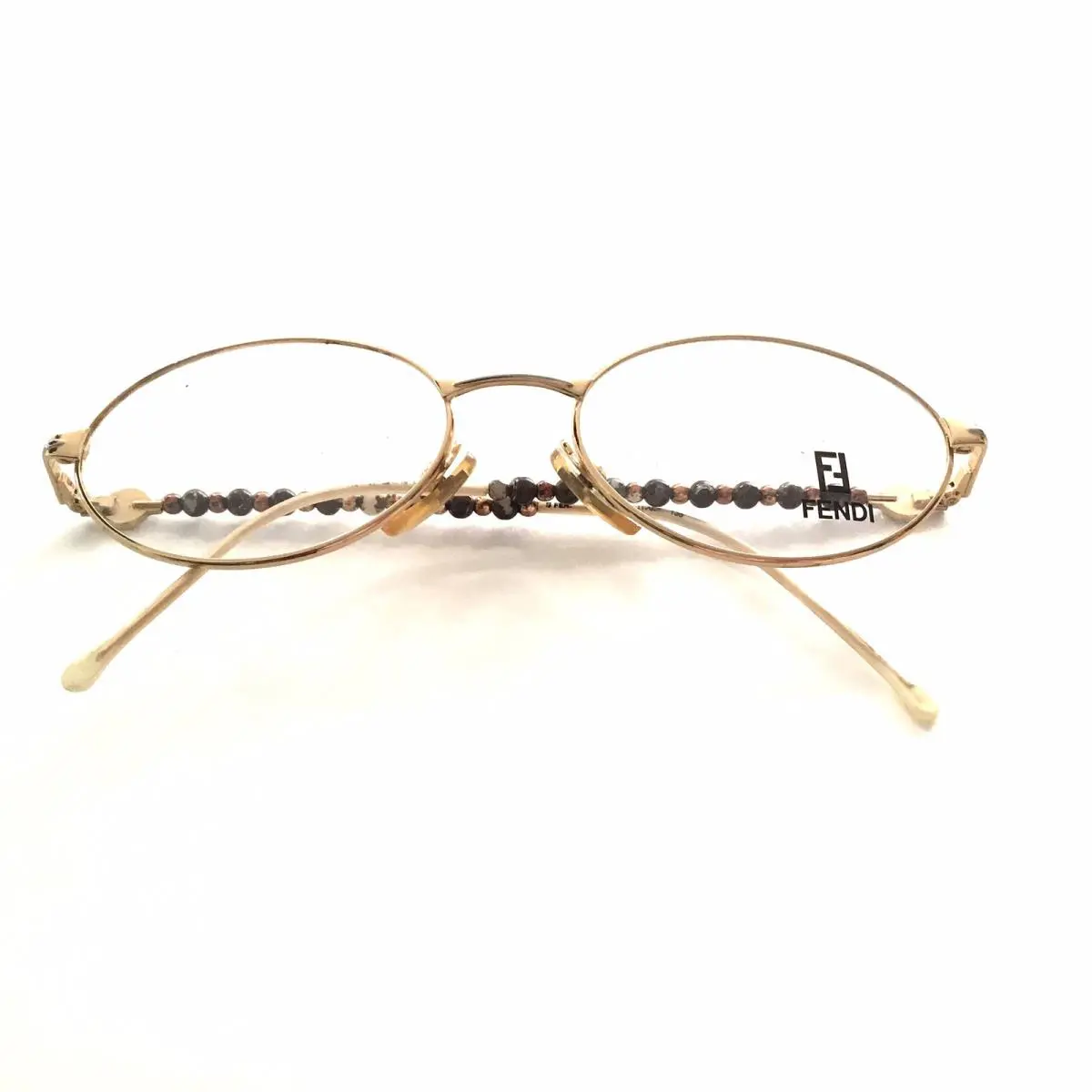 Fendi Eyeglasses Gold Size 49mm Optical Frame
