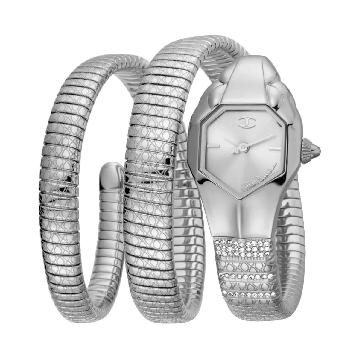 Just Cavalli Women`s Glam Snake 22mm Quartz Watch JC1L112M0015