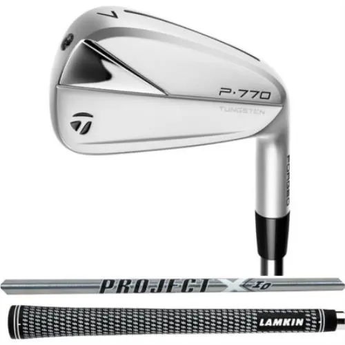 Taylormade `23 P770 3-PW Iron Set Steel Project X IO 5.5 105g Shaft