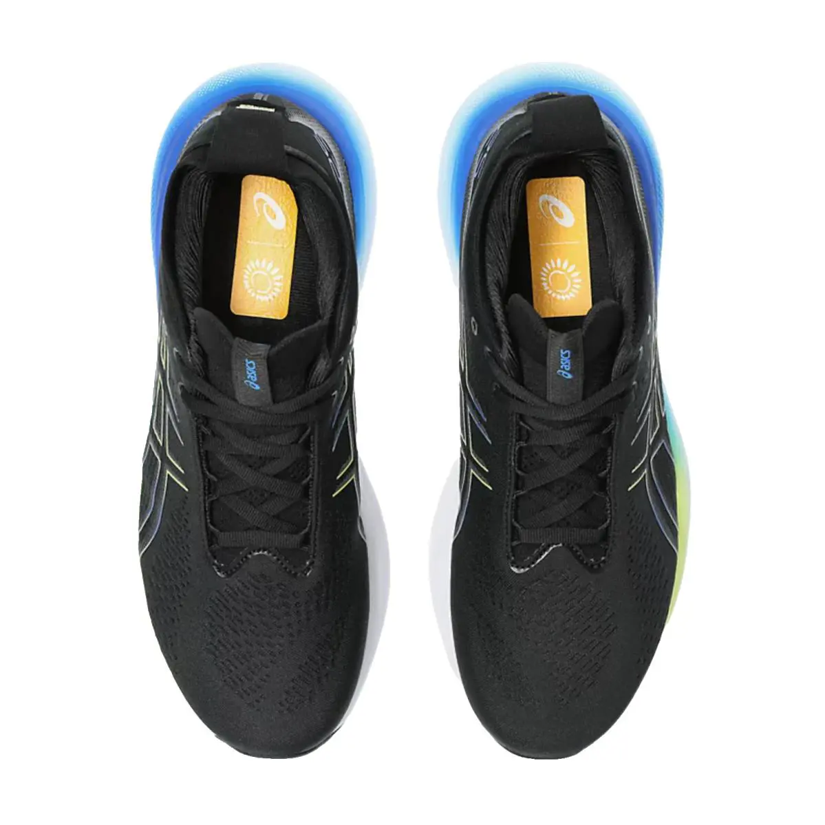 Asics shoes - ASICS GEL-Nimbus 25 - 1011B618004 - Black/Glow Yellow 3