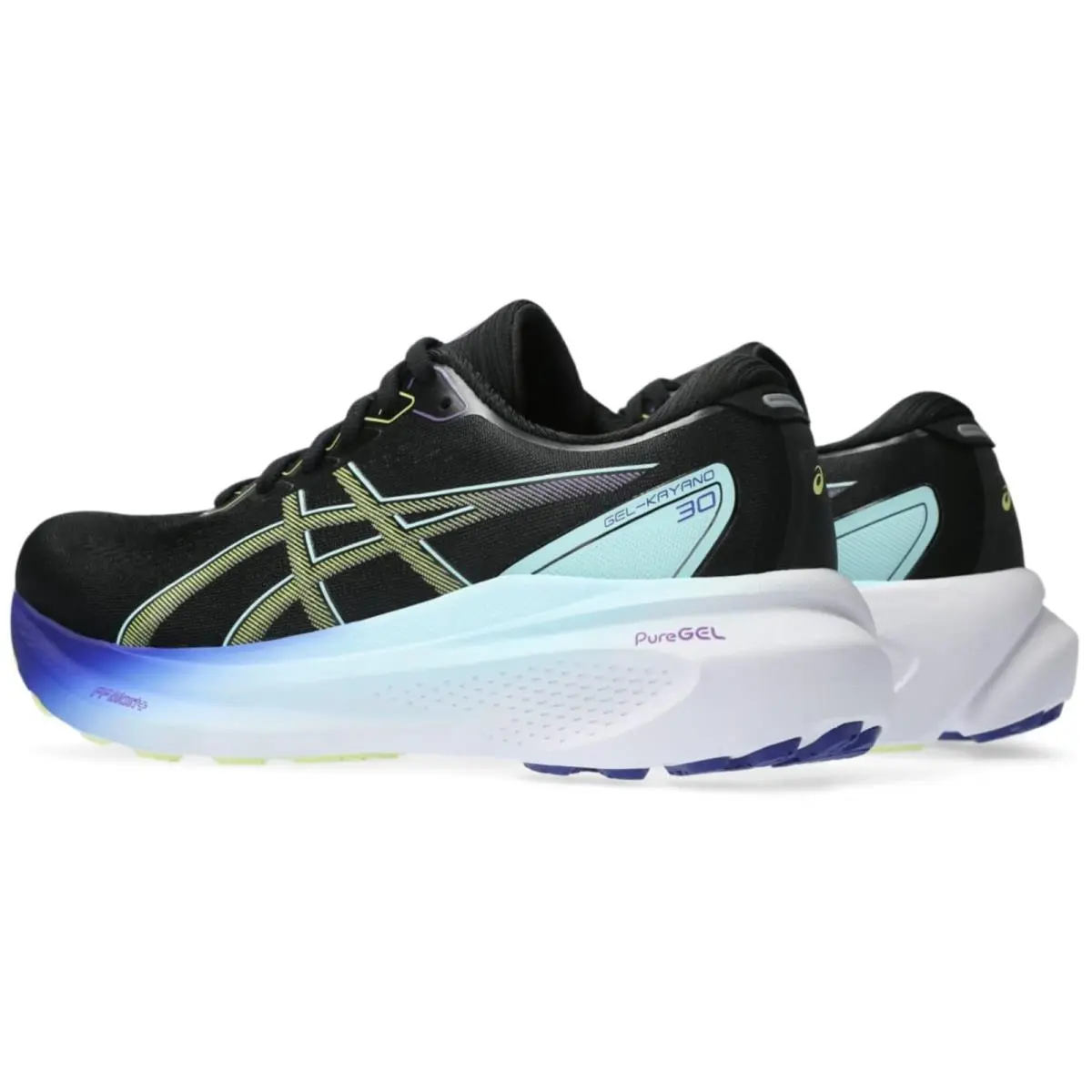 Asics shoes - ASICS GEL-Kayano 30 - 1012B503-003 - Black/Glow Yellow 2