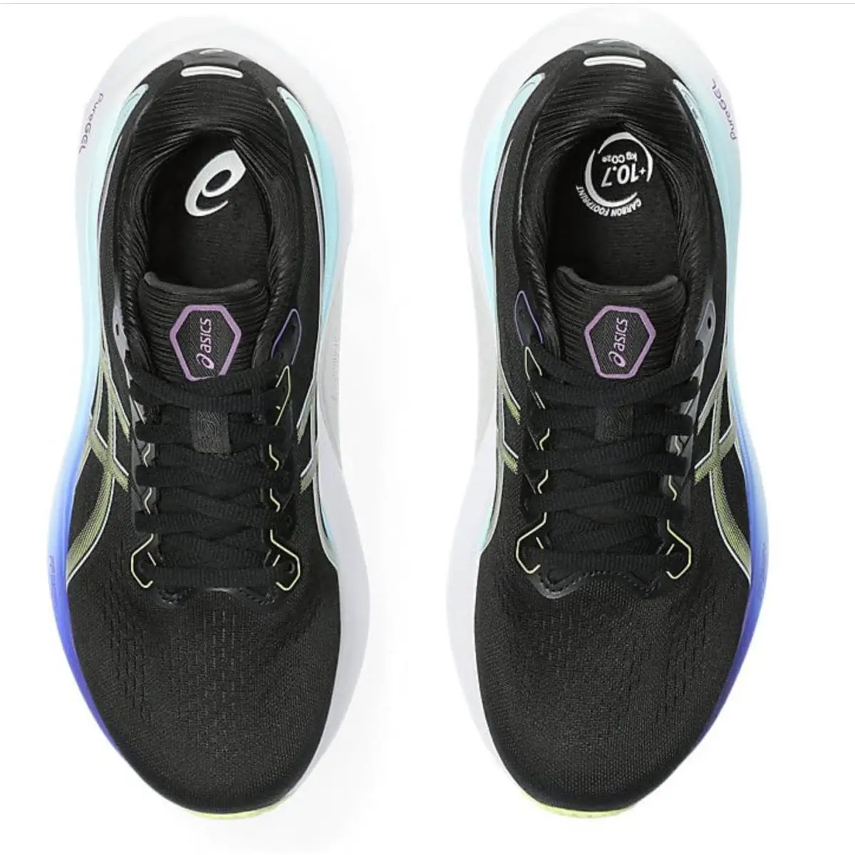 Asics shoes - ASICS GEL-Kayano 30 - 1012B503-003 - Black/Glow Yellow 4