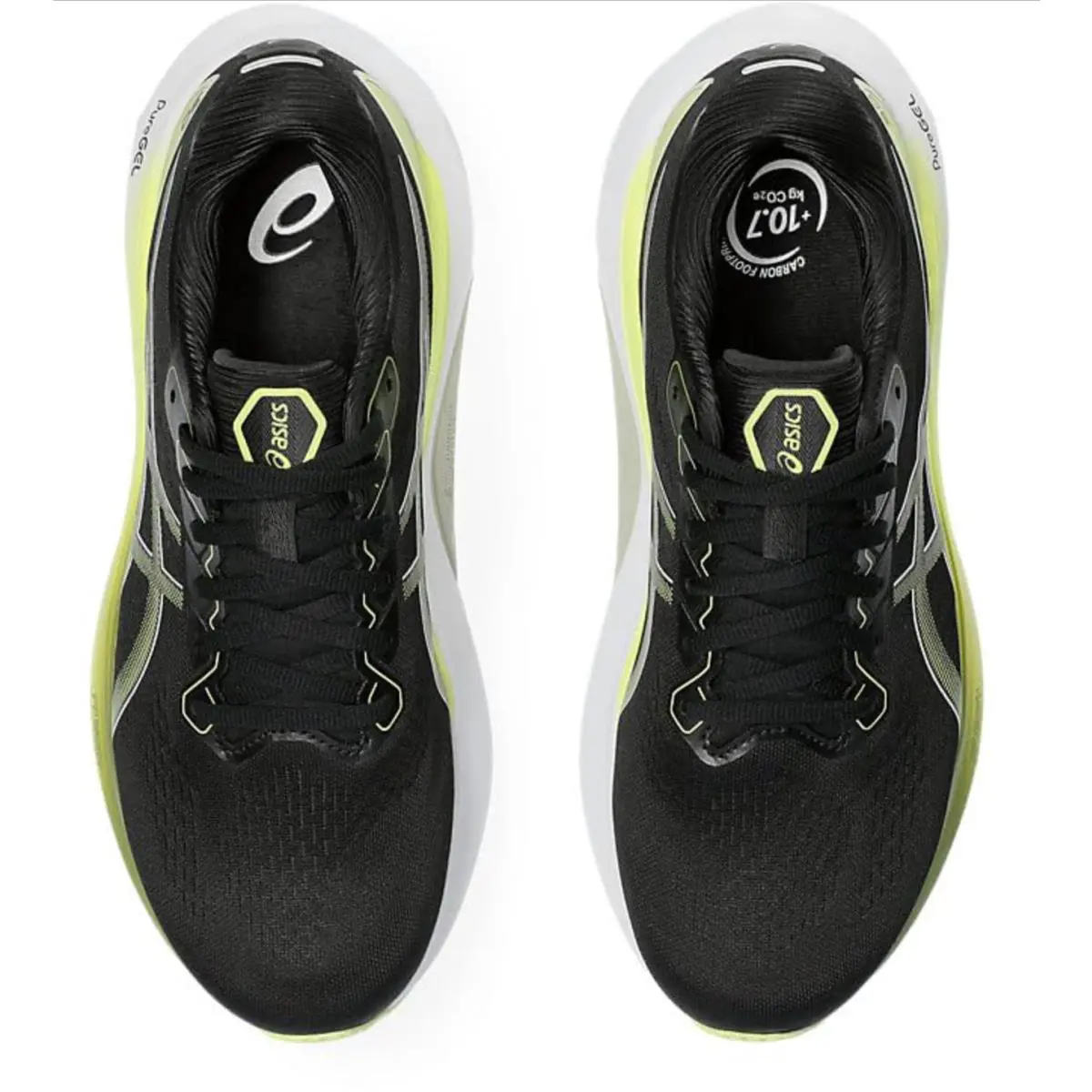 Asics shoes - ASICS GEL-Kayano 30 - 1011B685-003 - Black/Glow Yellow 5