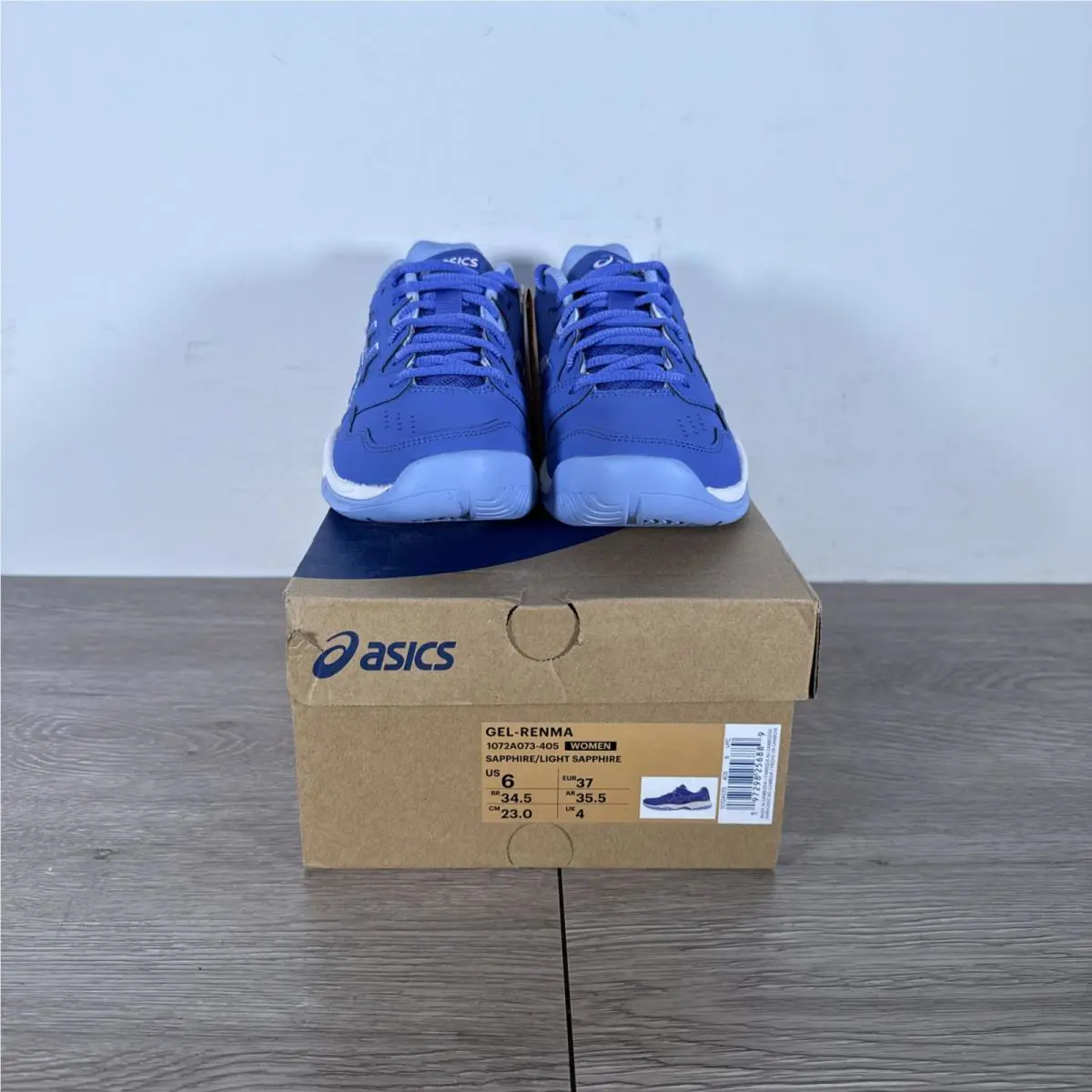 Asics shoes - ASICS Gel Renma - Gel Renma - 1072A073-405 - Sapphire, Manufacturer: White/Dive Blue (UPC: 0197298256889) 1