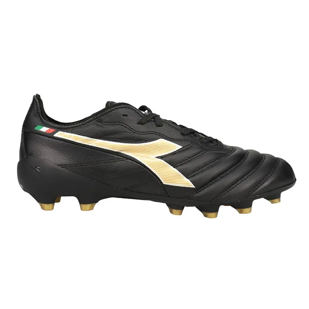 Diadora shoes - diadora Brasil Elite2 Tech Made In Italy Lpx Firm Ground Soccer C - 178799-C0893 - Black 4