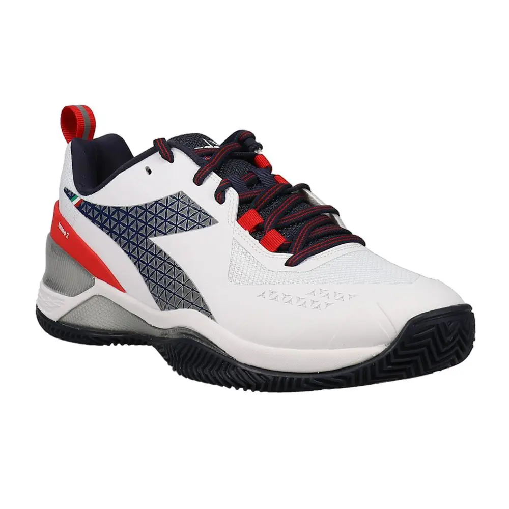 Diadora shoes - diadora Blushield Torneo 2 Clay Tennis - 179504-D0274 - White 0