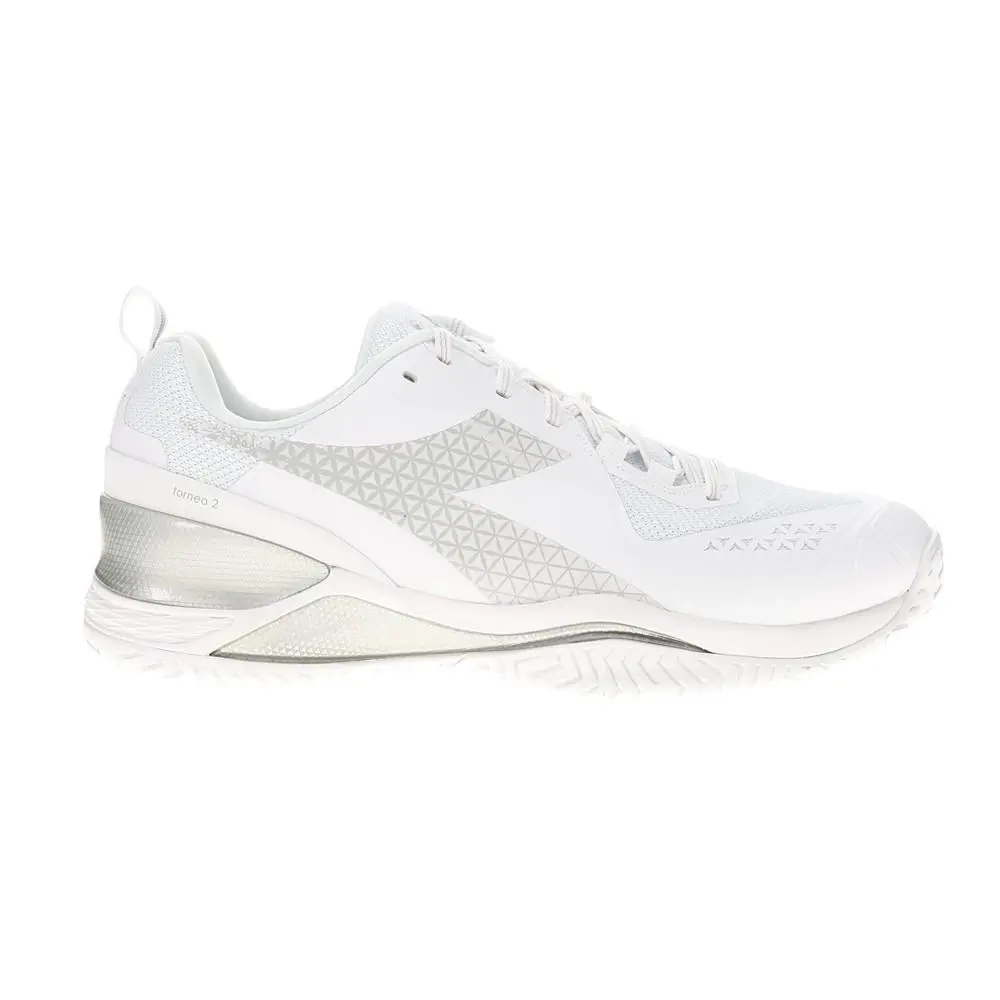 Diadora shoes - diadora Blushield Torneo 2 Ag Wide Tennis - 180566-C6180 - White 4