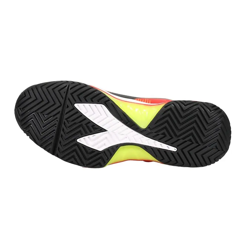 Diadora shoes - diadora B.Icon 2 Ag Tennis - 179099-D0273 - Red, Yellow 3