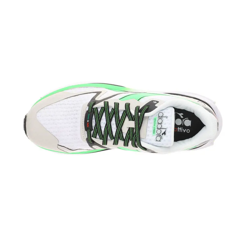 Diadora shoes - diadora Atomo V7000 Running - Atomo Running - 179073-C6030 - Green, White 2
