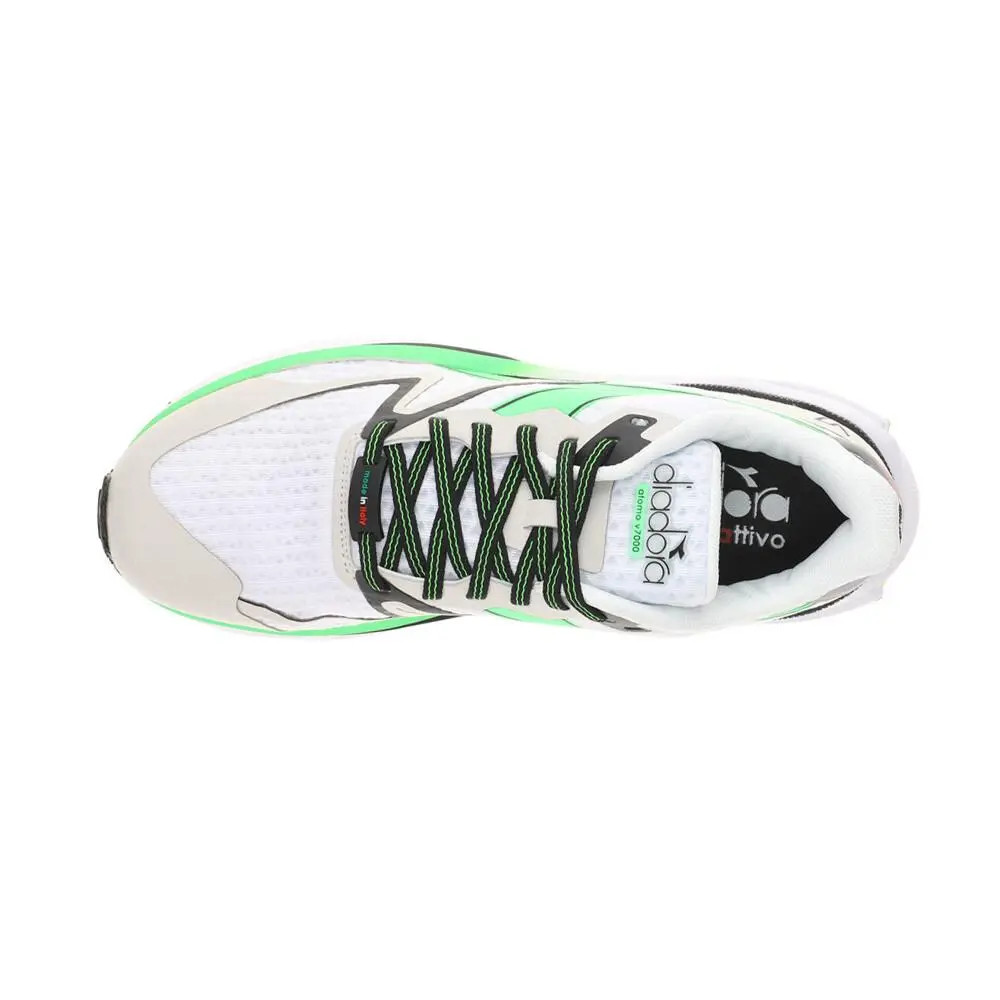 Diadora shoes - diadora Atomo V7000 Running - Atomo Running - 179073-C6030 - Green, White 7