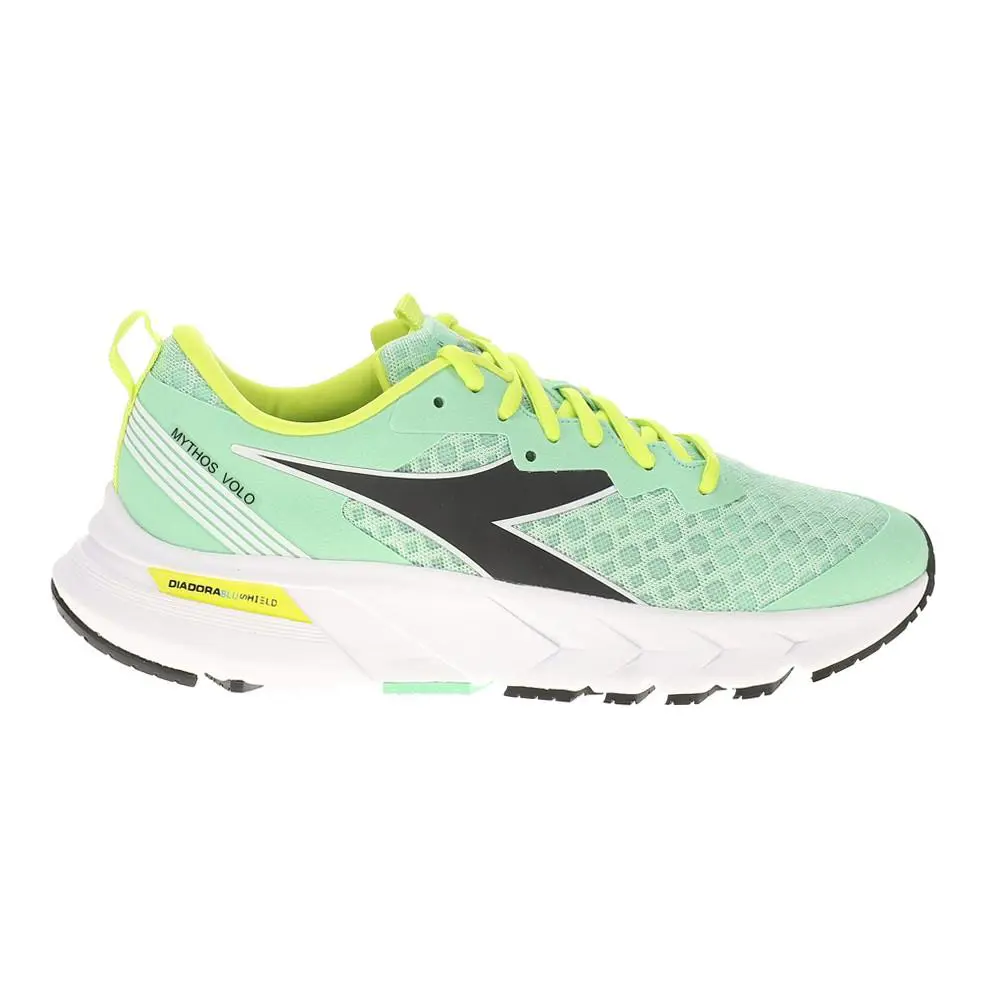Diadora Mythos Blushield Volo W Running Womens Green Sneakers Athletic Shoes 17