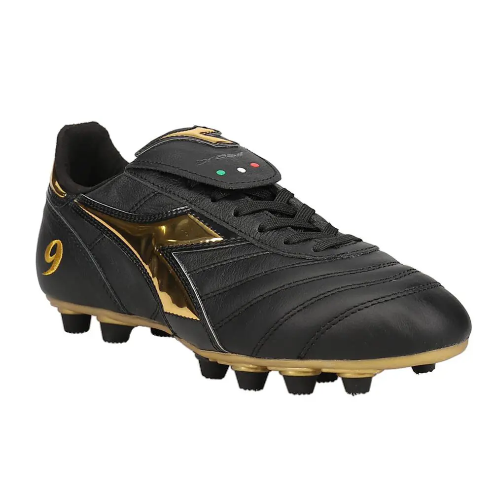 Diadora shoes - diadora Brasil Number 9 Italy Lightweight Plus Mdpu Firm Ground S - 178784-C0893 - Black 0