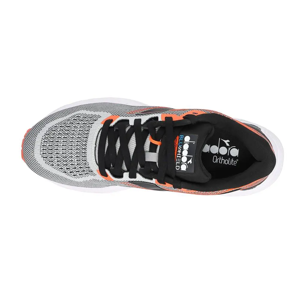 Diadora shoes - diadora Mythos Blushield Vigore Running - 178046-D0009 - Black, Grey, Orange 2