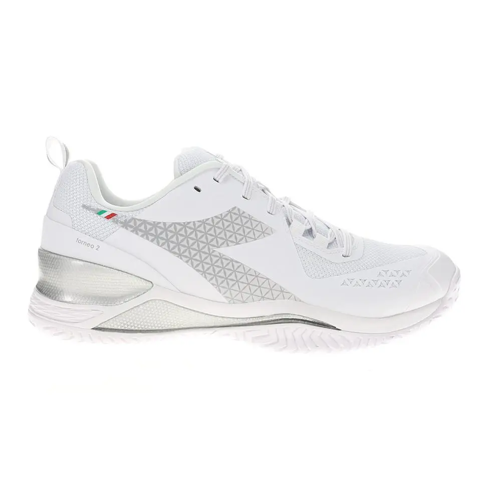 Diadora shoes - diadora Blushield Torneo 2 All Ground Tennis - 179502-C6180 - White 4