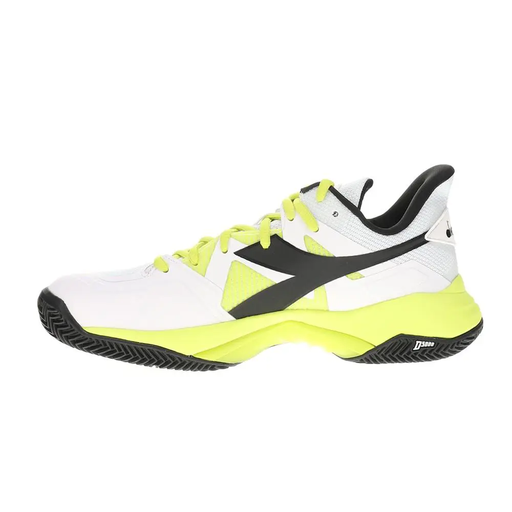 Diadora shoes - diadora B.Icon 2 Clay Tennis - 179106-D0619 - White, Yellow 1