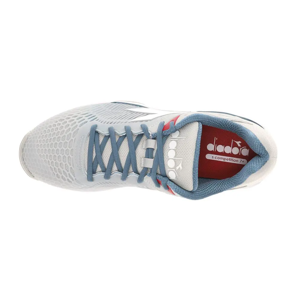 Diadora shoes - diadora Speed Competition 7 Plus Ag Tennis - 180614-D0951 - Blue, Grey, White 2