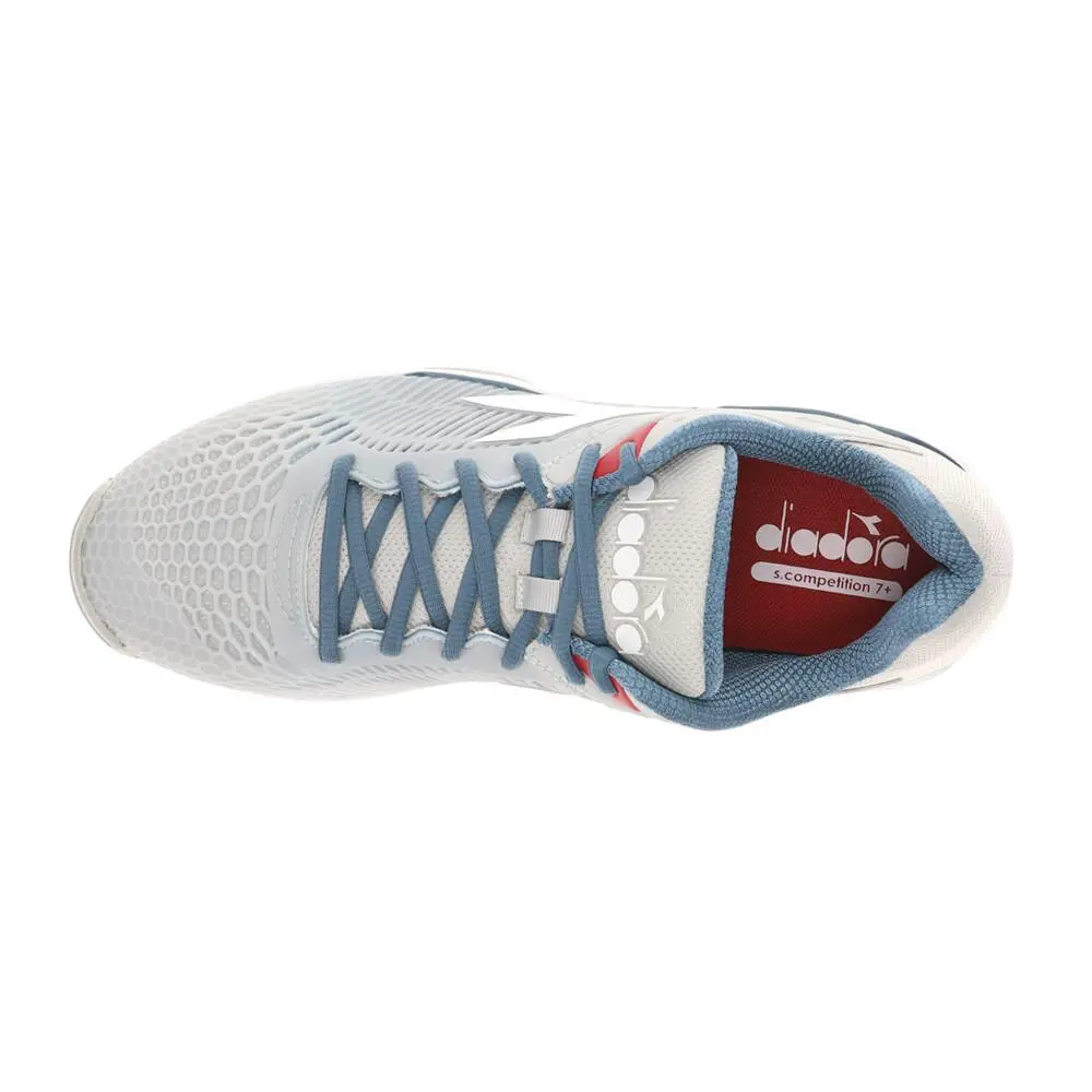 Diadora shoes - diadora Speed Competition 7 Plus Ag Tennis - 180614-D0951 - Blue, Grey, White 7