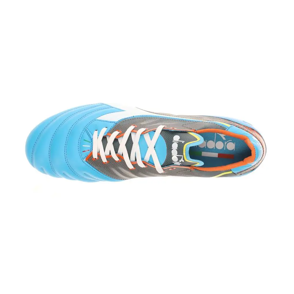 Diadora shoes - diadora Brasil Elite Veloce Gr Ita Lpx Soccer Cleats - 179596-D0954 - Blue 2