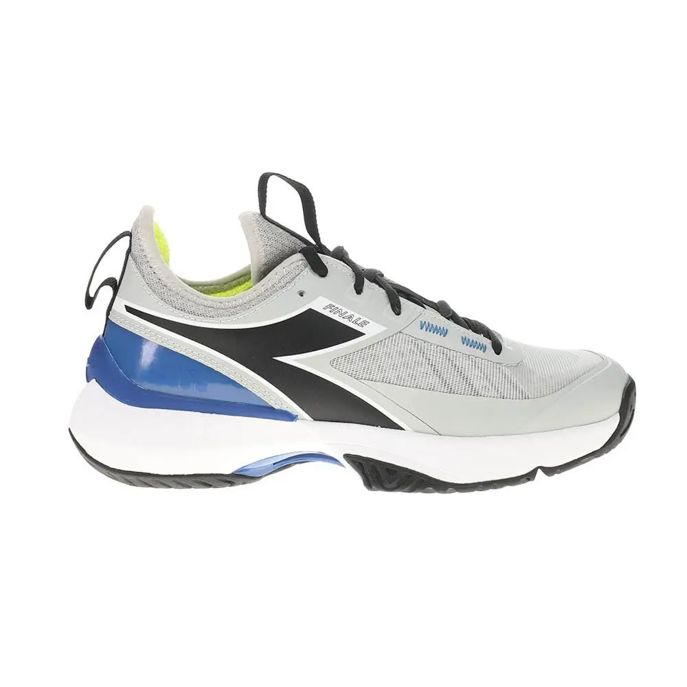 Diadora Finale All Ground Tennis Mens Grey Sneakers Athletic Shoes 179359-D0621