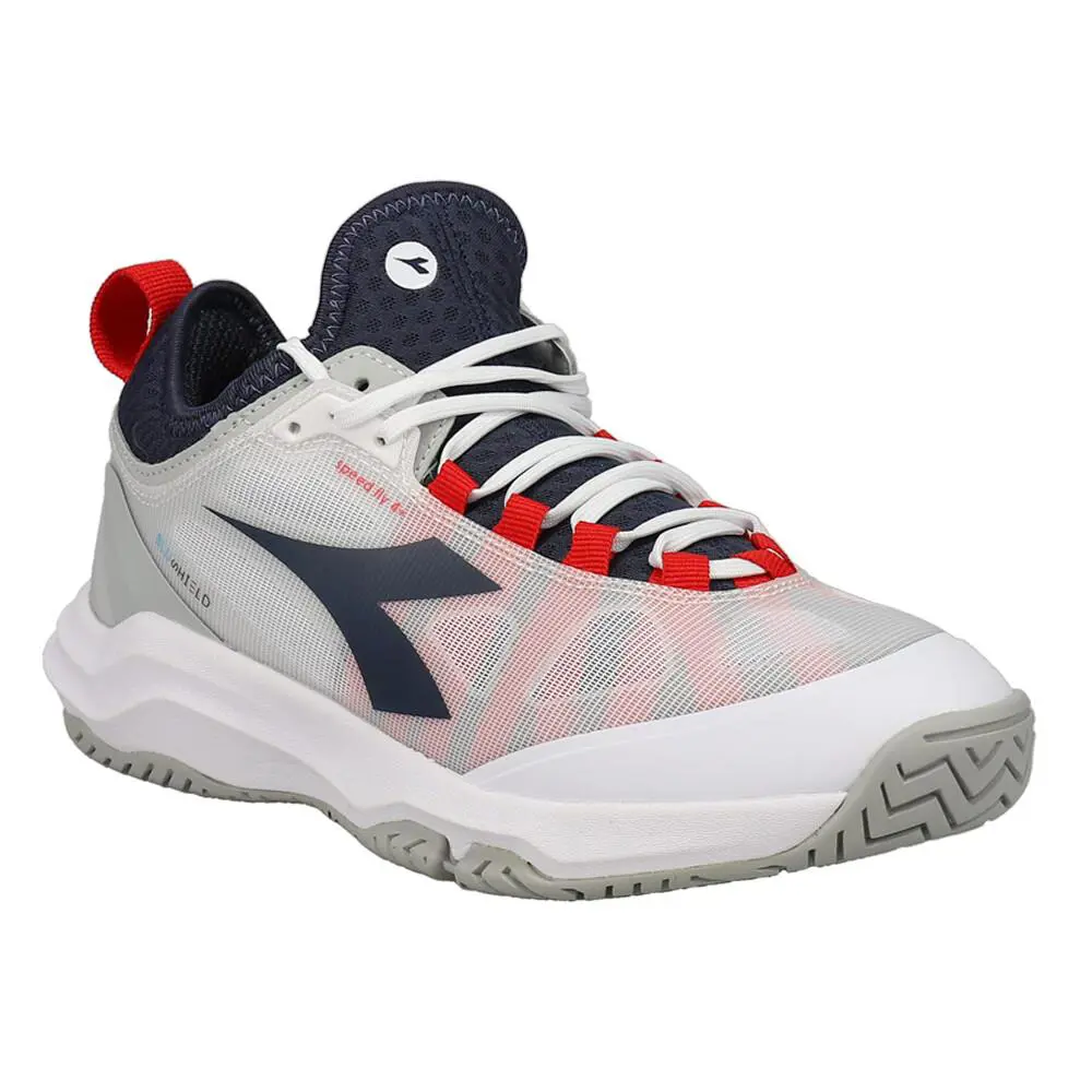 Diadora shoes - diadora Speed Blushield Fly 4 Plus All Ground Tennis - 179507-D0274 - Grey 5