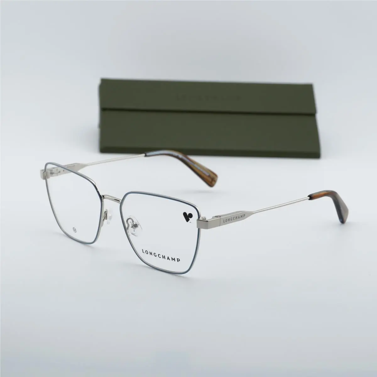 LO2164 715 Light Gold 52mm Eyeglasses by Longchamp