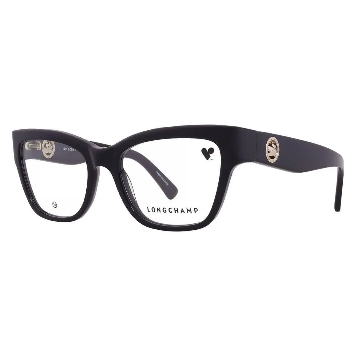 Longchamp Demo Cat Eye Ladies Eyeglasses LO2743 001 52 LO2743 001 52