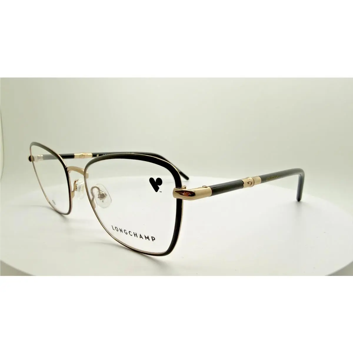 Longchamp LO2155 728 Women`s Eyeglasses 53-18-140mm/Black Gold