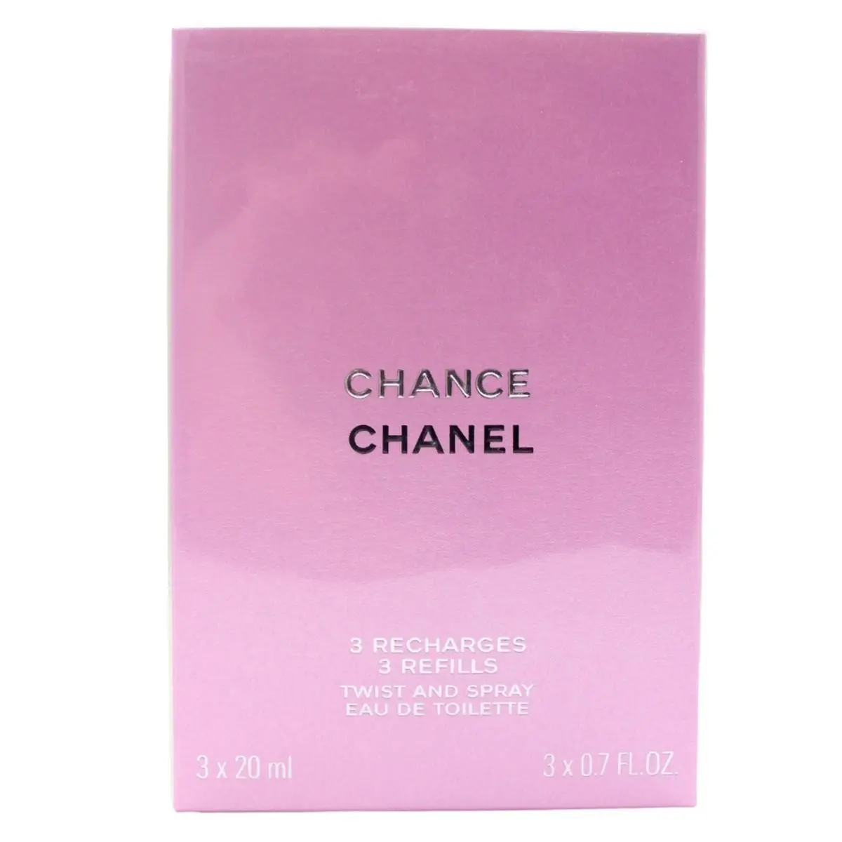 Chance Chanel Edt Twist Spray 3 X20 Ml Ml 2.1Oz