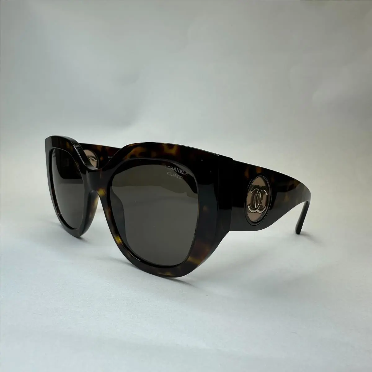 Chanel CH 5550 714/83 Havana w/ Brown Polarize Lenses