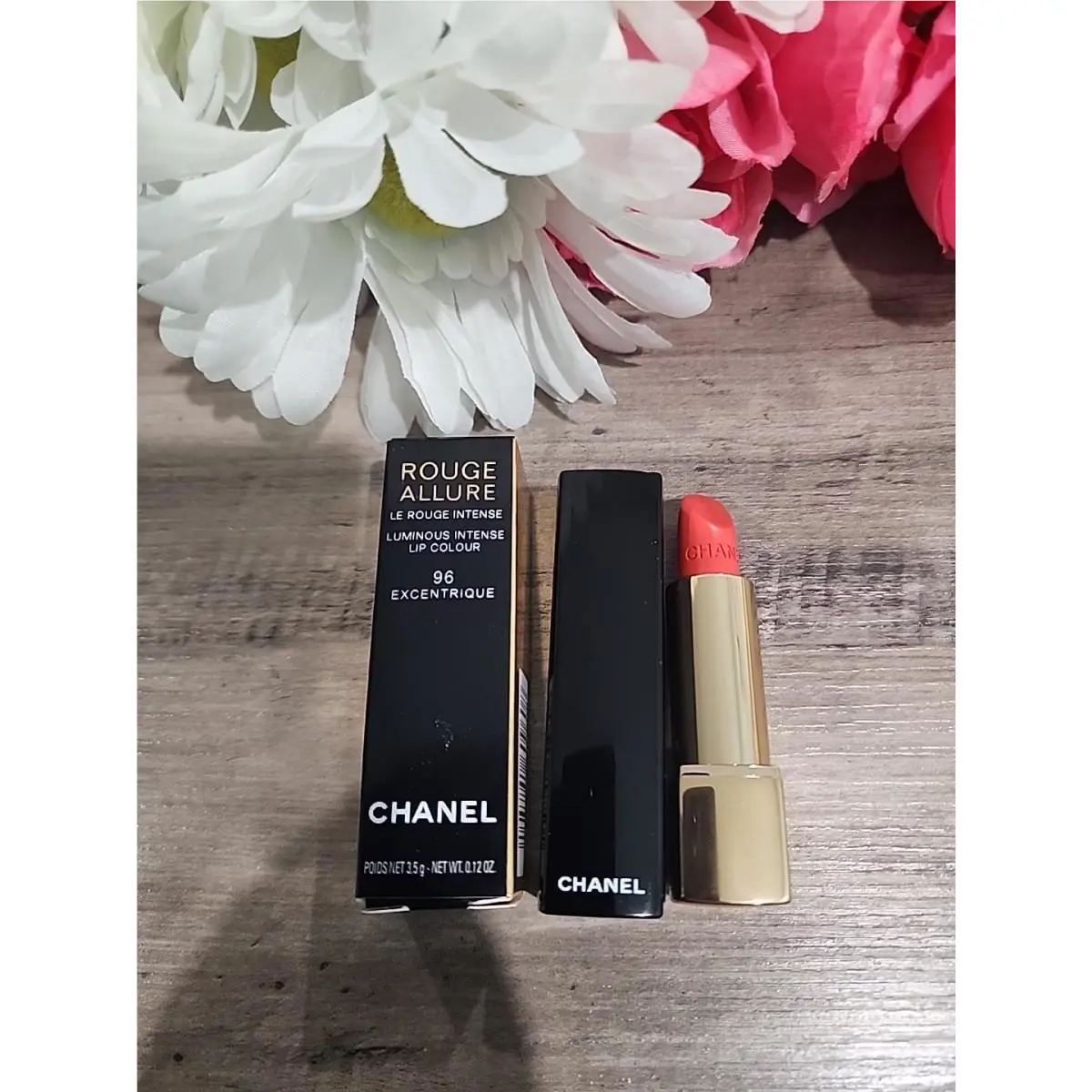 Chanel Rouge Allure Luminous Intense Lip Colour 96 Excentrique 0.12 oz