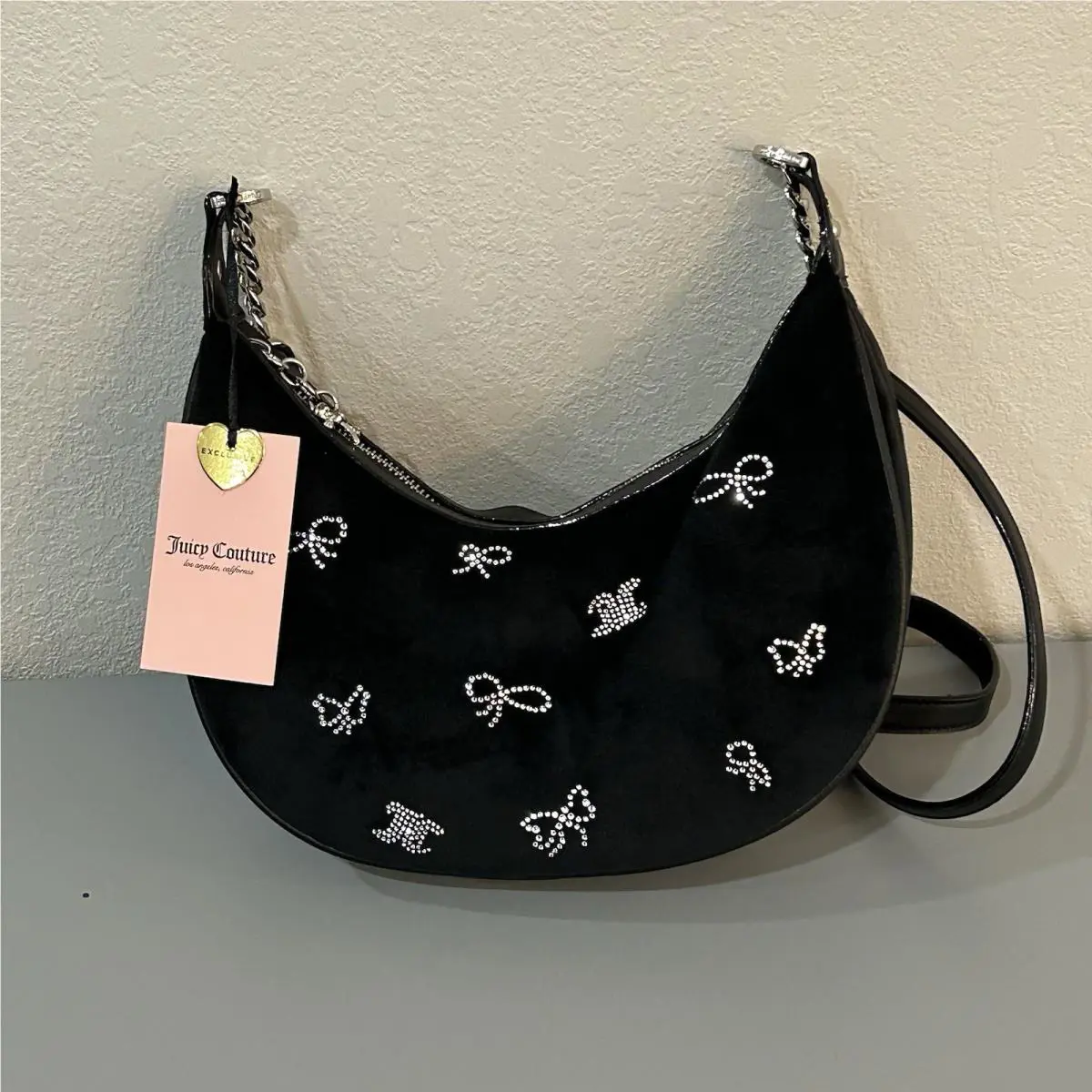 Juicy Couture Delightful Crossbody - Liquorice Black