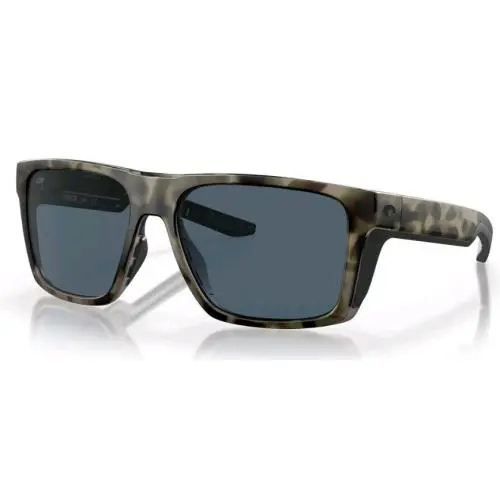 Costa Del Mar Lido Unisex Sunglasses Grey Brown Wetland/polarized Gray 580P 57mm
