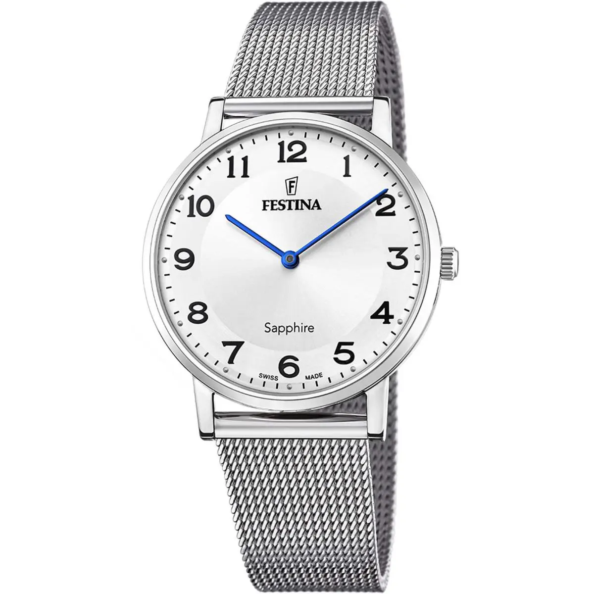 Swiss Swiss Made Stainless Steel 39mm Quartz Wristwatch F20014-5 by Festina