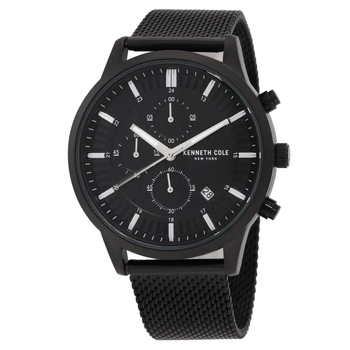 Kenneth Cole Sport Chronograph Quartz Black Dial Men`s Watch KCWGK2185305