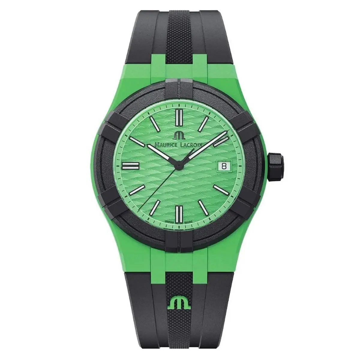 Aikon Tide Green Dial 40mm Unisex Watch AI2008-70070-300 by Maurice Lacroix