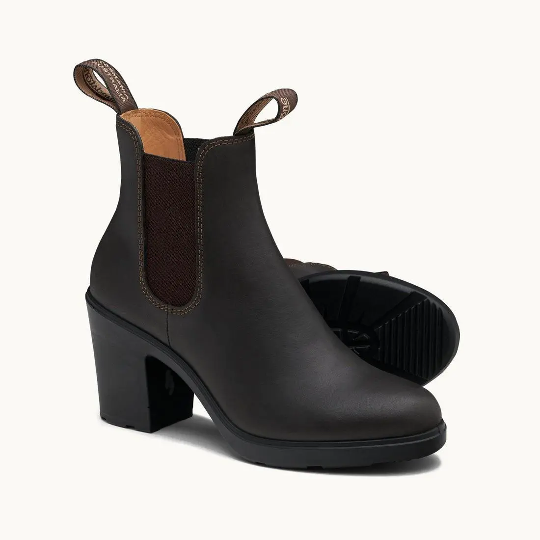 Blundstone shoes - Women`s High-Top Series (Rounded Toe) - 2365-BLACK 1