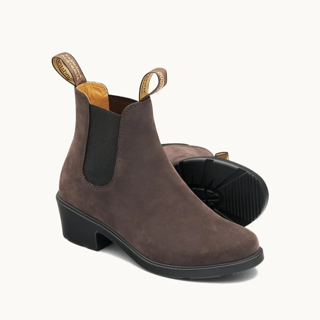 Women`s Heeled Chelsea Boots 1671 1673 1677 2060 2666 2666-Ground Coffee by Blundstone
