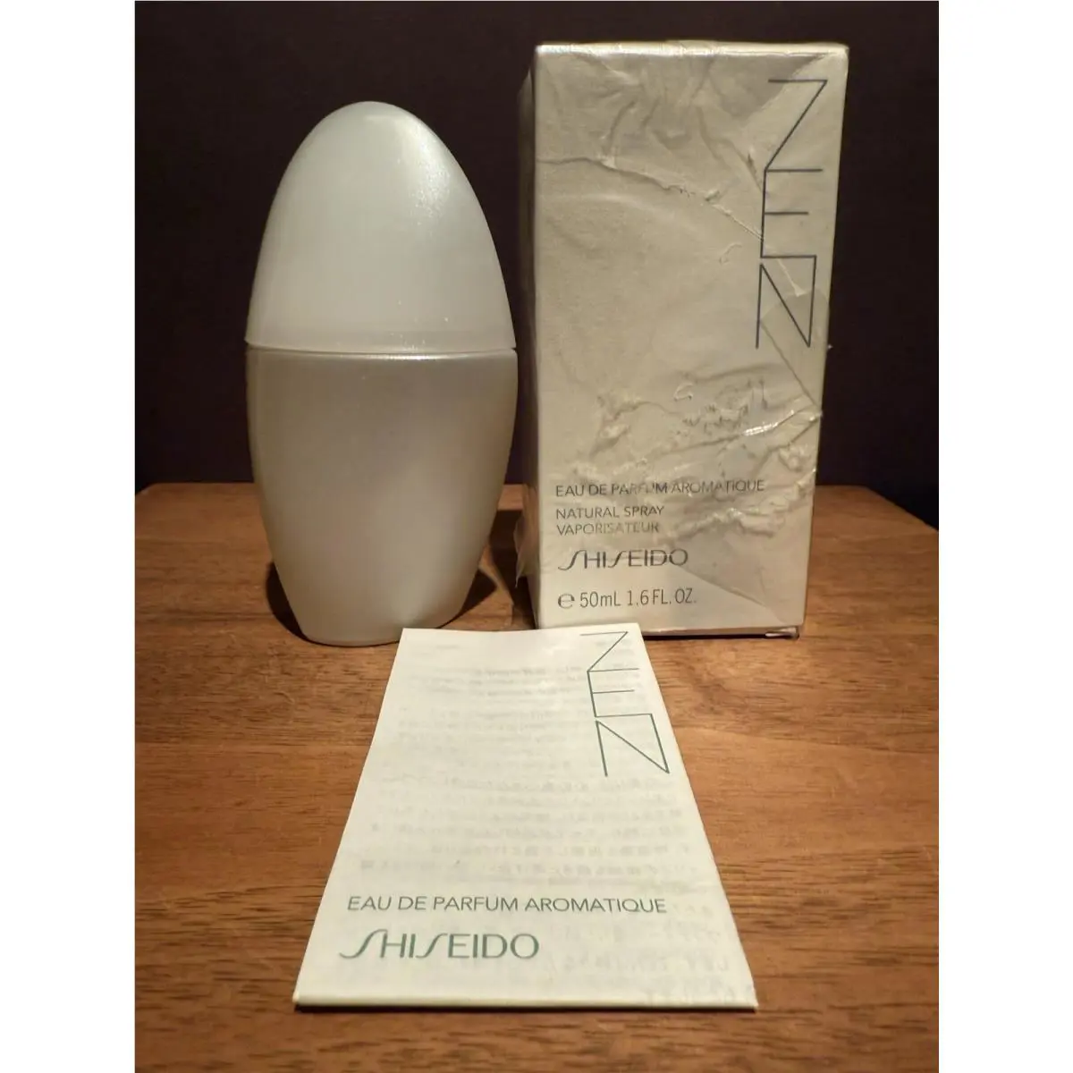 Shiseido Zen Eau de Parfum Spray Aromatique 1.6 Fl. OZ / 50 ml Rare