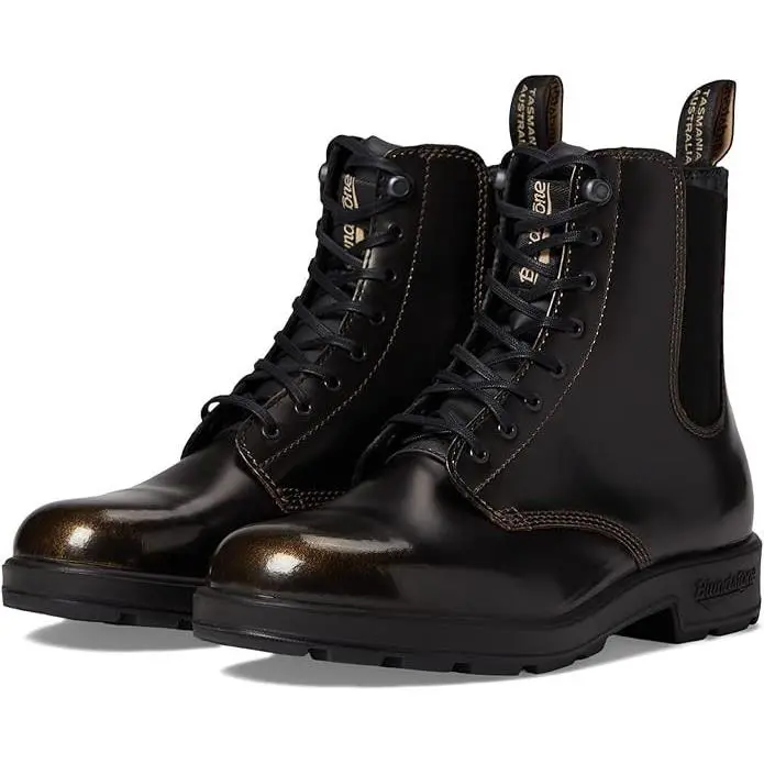 Blundstone Lace-up Gore Boot Gold Brush Women`s US 7.5 M