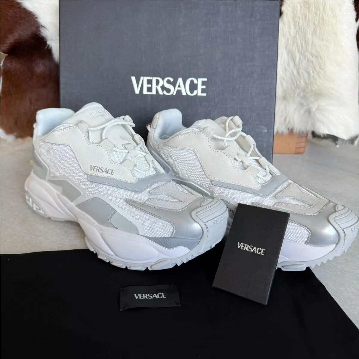 Versace 1016306 Men`s Shoes Sneaker Mercury M_VS_04 Size 45