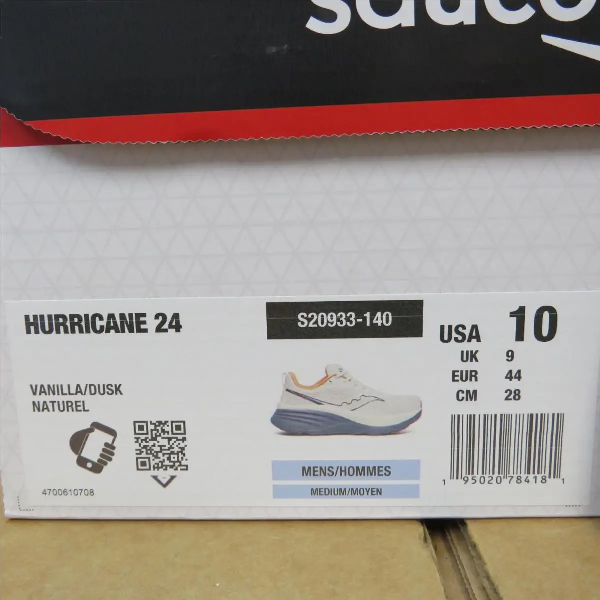 Saucony shoes - Hurricane v24 - Hurricane - Mostly White 14